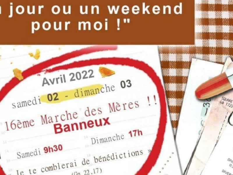 (archives) 2 au 4 avril 2022 – Marche des&nbsp;mères