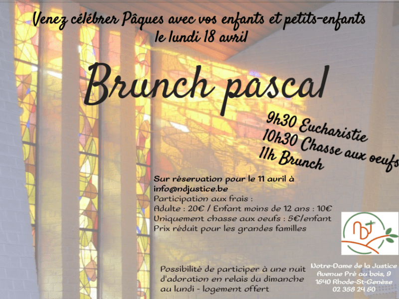 (archives) 18 avril 2022 – Brunch pascal en&nbsp;famille