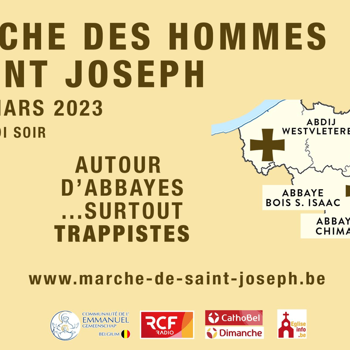 19 mars 2023 – Marche des hommes avec St&nbsp;Joseph