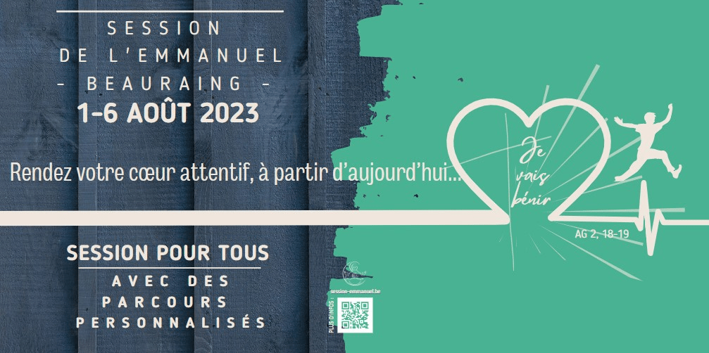 1 au 6 août 2023 – Session de l’Emmanuel à&nbsp;Beauraing